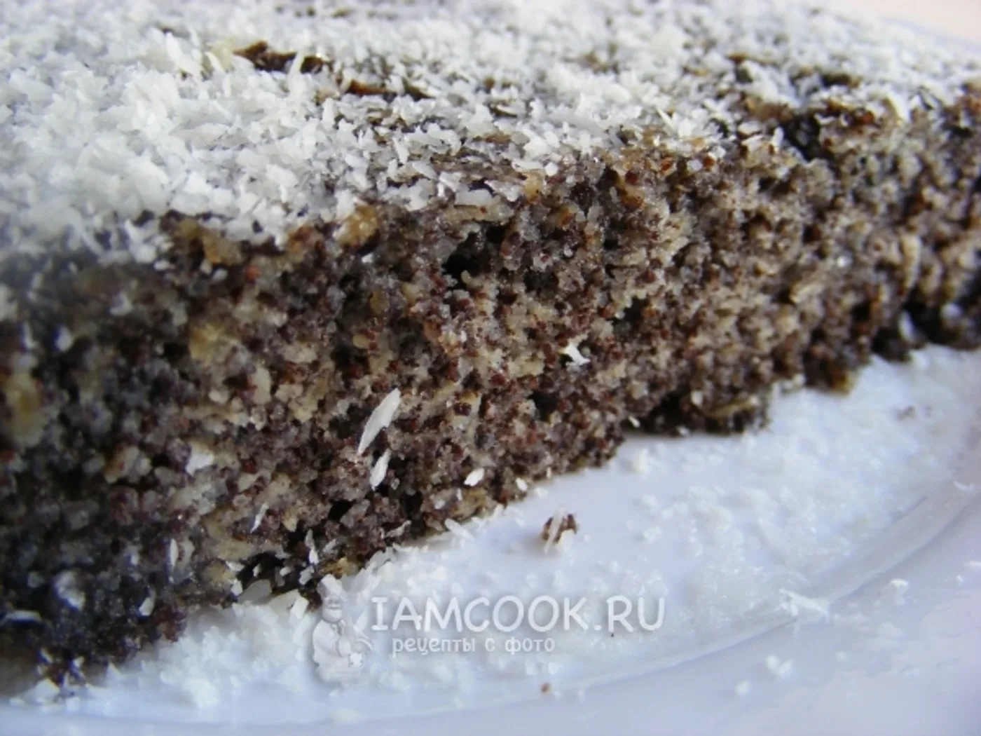 Thin poppy pie without flour recipe