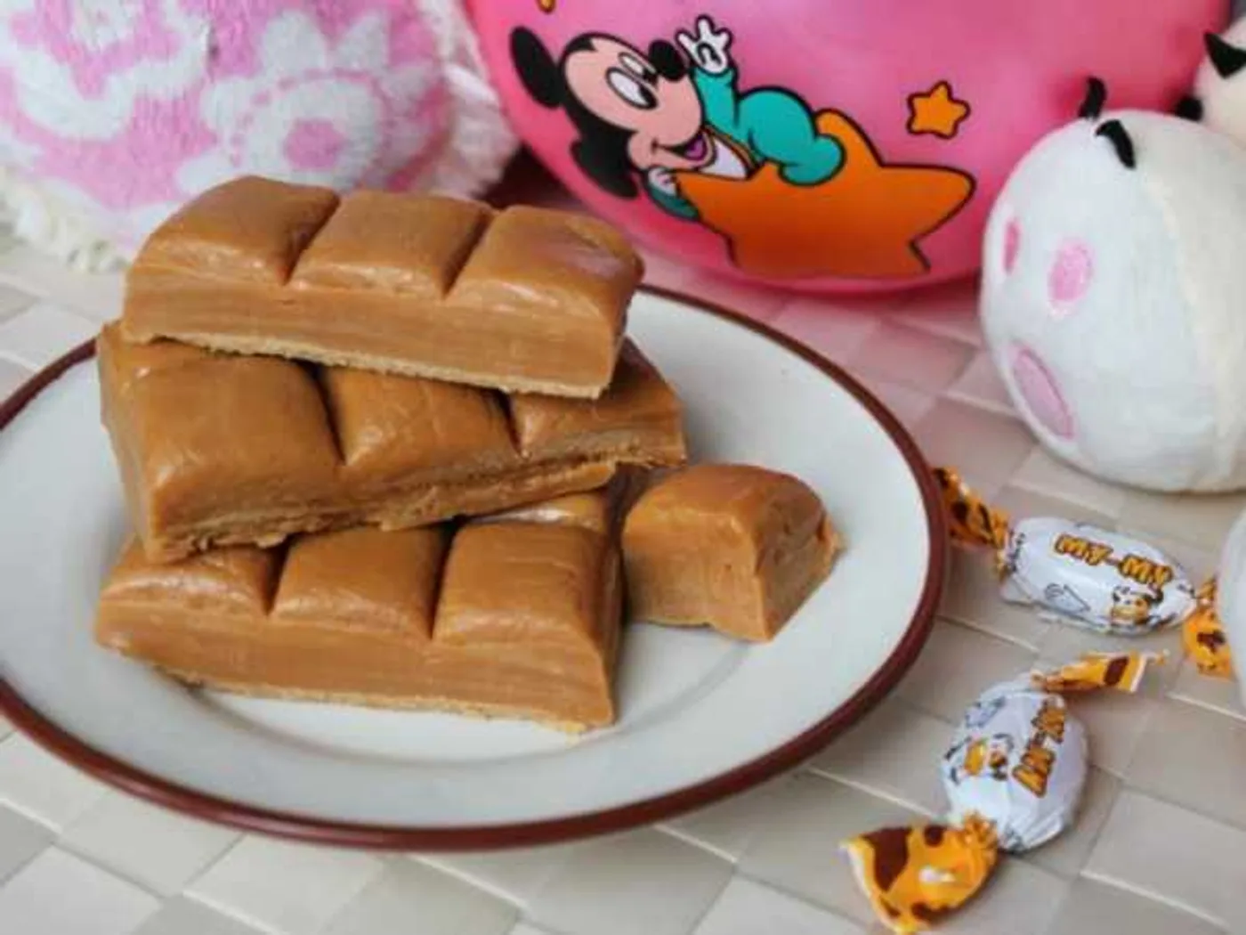 Toffee, homemade milk candy recipe