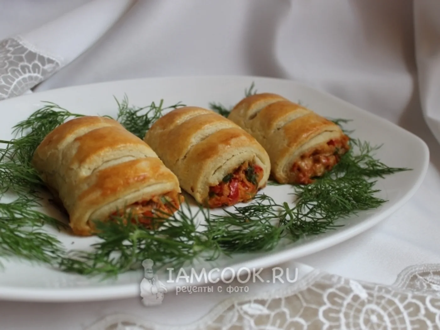Tuna dough rolls recipe