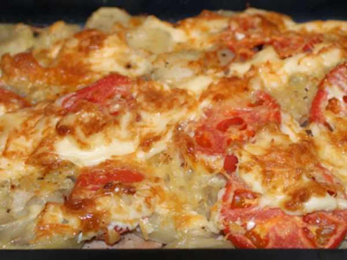 Turkey baked with potatoes under cheese recipe