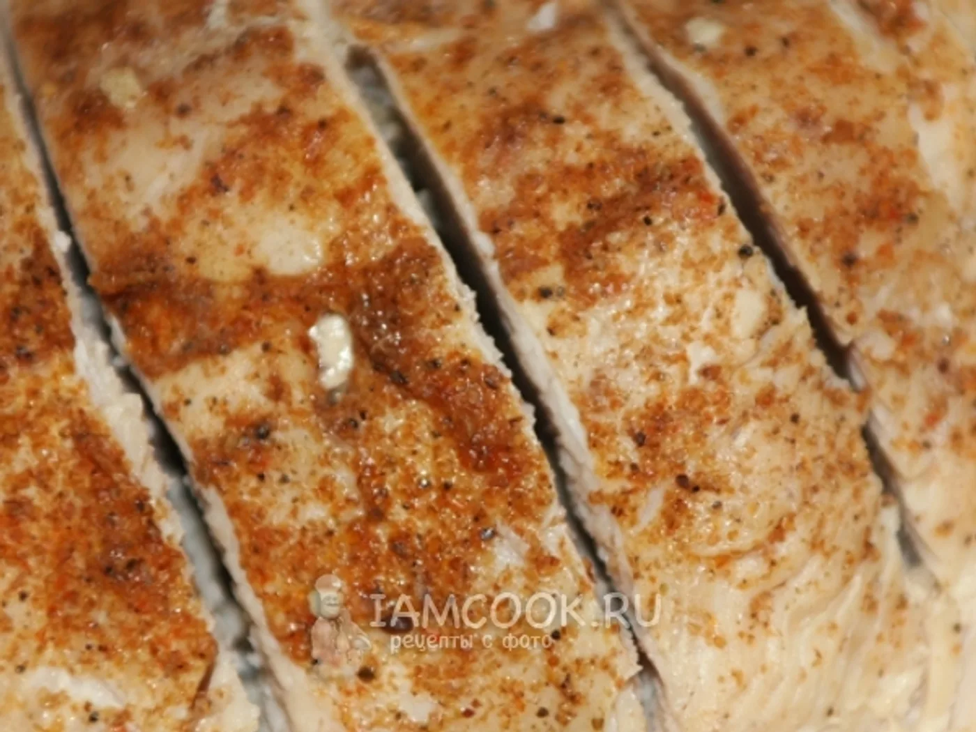 Turkey fillet baked up its sleeve recipe