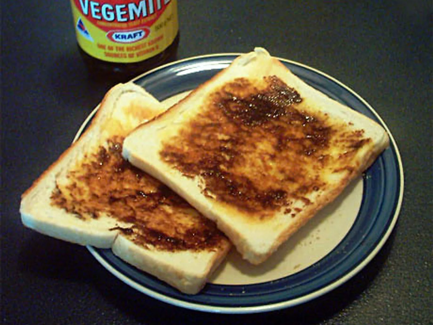 Vegemite Sandwich prepared recipe