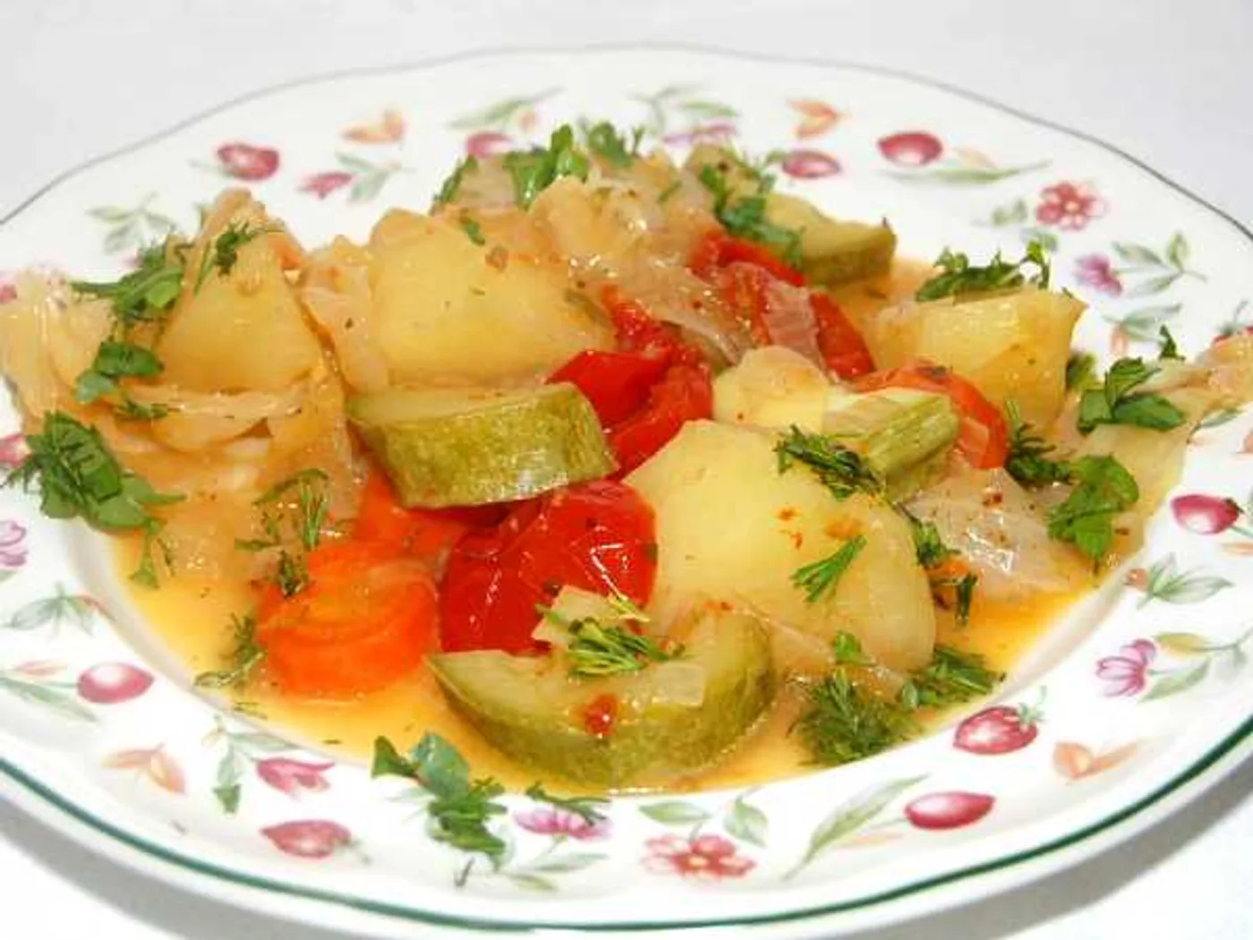 Vegetable stew in the oven recipe